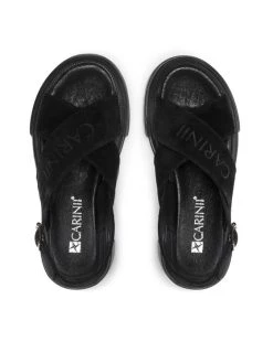 Αγορά ❤️ Carinii Γυναίκες Σανδάλια B8119 Μαύρο ???? -Carinii Εκπτώσεις unnamed file 2990