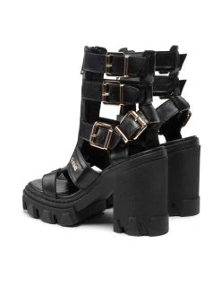 Φτηνός ???? Carinii Γυναίκες Σανδάλια B8525 Μαύρο ❤️ -Carinii Εκπτώσεις unnamed file 3035