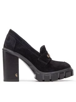 Καλύτερη πώληση ❤️ Carinii Γυναίκες Γοβάκια Κλειστά παπούτσια B7797 Μαύρο ???? -Carinii Εκπτώσεις unnamed file 307