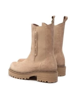 Εξοδος ???? Carinii Γυναίκες Biker Μποτάκια Μποτάκια με λάστιχο B8441 Μπεζ ???? -Carinii Εκπτώσεις unnamed file 3075