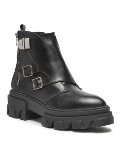 Καλύτερες κριτικές για ???? Carinii Γυναίκες Biker Μποτάκια Μποτάκια B8268 Μαύρο ????