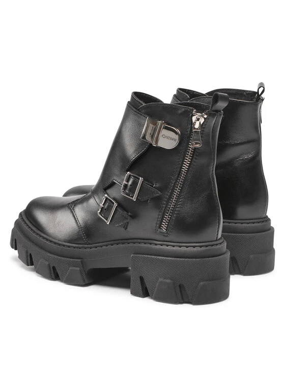 Καλύτερες κριτικές για ???? Carinii Γυναίκες Biker Μποτάκια Μποτάκια B8268 Μαύρο ???? 5 Καλύτερες κριτικές για ???? Carinii Γυναίκες Biker Μποτάκια Μποτάκια B8268 Μαύρο ???? - Image 3