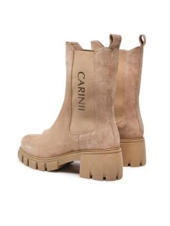 Το φθηνότερο ???? Carinii Γυναίκες Biker Μποτάκια Μποτάκια B8436 Μπεζ ???? -Carinii Εκπτώσεις unnamed file 3102