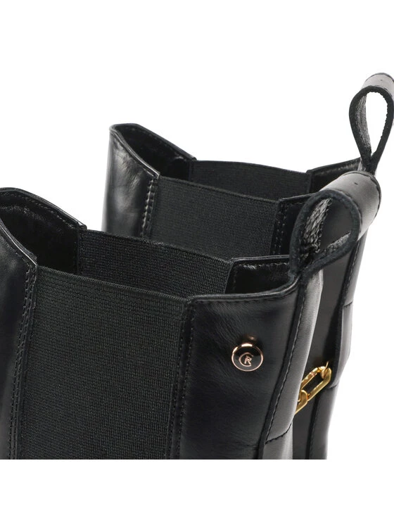 Εκπτωση ???? Carinii Γυναίκες Biker Μποτάκια Μποτάκια με λάστιχο B8367 Μαύρο ???? 7 Εκπτωση ???? Carinii Γυναίκες Biker Μποτάκια Μποτάκια με λάστιχο B8367 Μαύρο ???? - Image 5