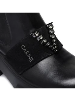 Αγορά ???? Carinii Γυναίκες Biker Μποτάκια Μποτάκια B8227 Μαύρο ???? -Carinii Εκπτώσεις unnamed file 3134