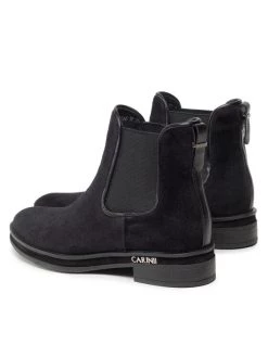 Νέος ???? Carinii Γυναίκες Biker Μποτάκια Μποτάκια με λάστιχο B8566 Μαύρο ???? -Carinii Εκπτώσεις unnamed file 3185