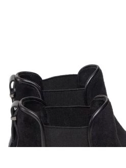 Νέος ???? Carinii Γυναίκες Biker Μποτάκια Μποτάκια με λάστιχο B8566 Μαύρο ???? -Carinii Εκπτώσεις unnamed file 3187