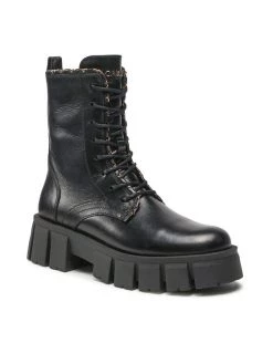 Εκπτωση ???? Carinii Γυναίκες Biker Μποτάκια Μποτάκια B8548 Μαύρο ????