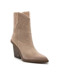 ΧΟΝΔΡΙΚΟ ΕΜΠΟΡΙΟ ???? Carinii Γυναίκες Biker Μποτάκια Μποτάκια B8165 Μπεζ ????