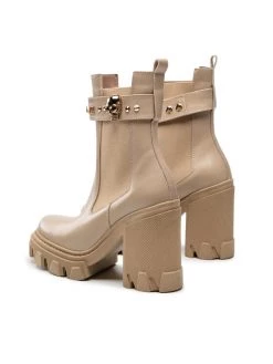 Εκπτωση ???? Carinii Γυναίκες Biker Μποτάκια Μποτάκια B8532 Μπεζ ✔️ -Carinii Εκπτώσεις unnamed file 3346