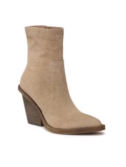 Αγορά ???? Carinii Γυναίκες Biker Μποτάκια Μποτάκια B8403 Μπεζ ✔️