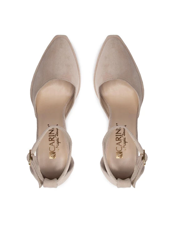 Νέος ???? Carinii Γυναίκες Γοβάκια Κλειστά παπούτσια B7791 Μπεζ ???? 7 Νέος ???? Carinii Γυναίκες Γοβάκια Κλειστά παπούτσια B7791 Μπεζ ???? - Image 5