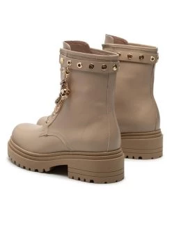 Προϋπολογισμός ???? Carinii Γυναίκες Biker Μποτάκια Μποτάκια B7462 Μπεζ ✨ -Carinii Εκπτώσεις unnamed file 3436