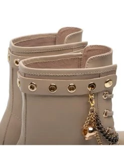 Προϋπολογισμός ???? Carinii Γυναίκες Biker Μποτάκια Μποτάκια B7462 Μπεζ ✨ -Carinii Εκπτώσεις unnamed file 3439