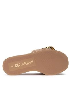 Εκπτωση ???? Carinii Γυναίκες Παντόφλες B7381 Μπεζ ???? -Carinii Εκπτώσεις unnamed file 3443
