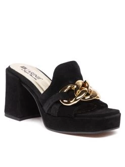 Κουπόνι ???? Carinii Γυναίκες Παντόφλες B7246/Z Μαύρο ????