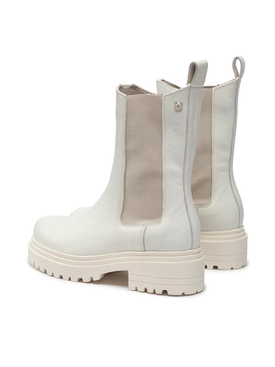 Εκπτωση ???? Carinii Γυναίκες Biker Μποτάκια Μποτάκια B5952 Λευκό ❤️ 5 Εκπτωση ???? Carinii Γυναίκες Biker Μποτάκια Μποτάκια B5952 Λευκό ❤️ - Image 3