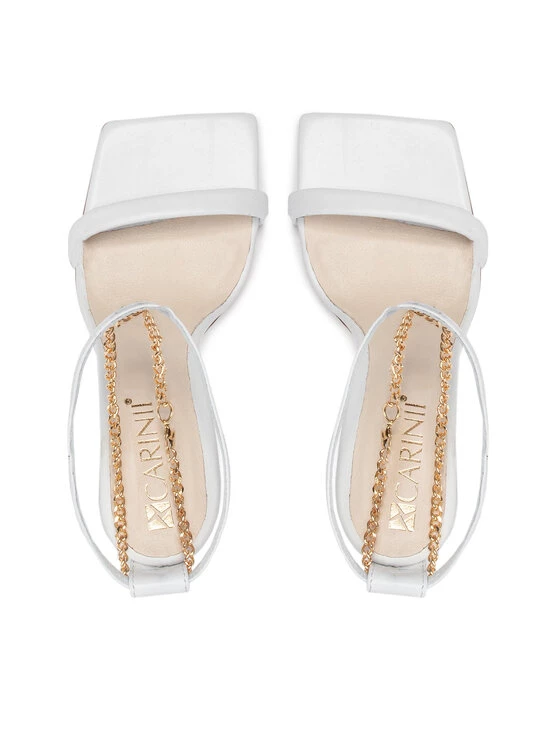 Πολύ καλή προσφορά ???? Carinii Γυναίκες Σανδάλια B5807 Λευκό ???? 7 Πολύ καλή προσφορά ???? Carinii Γυναίκες Σανδάλια B5807 Λευκό ???? - Image 5