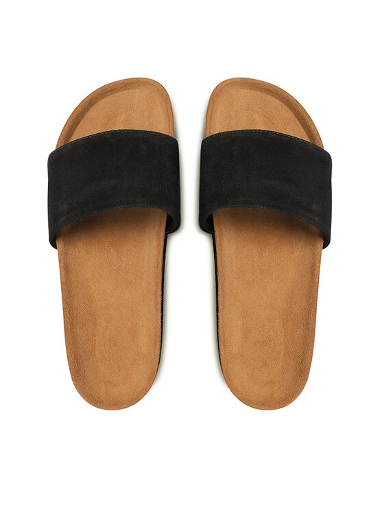 Προώθηση ???? Carinii Γυναίκες Παντόφλες B5777 Μαύρο ???? 7 Προώθηση ???? Carinii Γυναίκες Παντόφλες B5777 Μαύρο ???? - Image 5