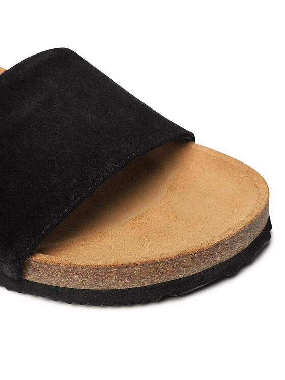 Προώθηση ???? Carinii Γυναίκες Παντόφλες B5777 Μαύρο ???? 8 Προώθηση ???? Carinii Γυναίκες Παντόφλες B5777 Μαύρο ???? - Image 6