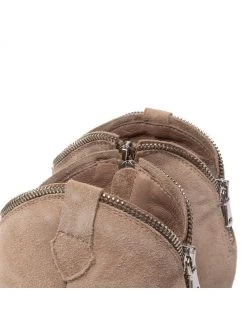 Προϋπολογισμός ???? Carinii Γυναίκες Biker Μποτάκια Μποτάκια B5569 Μπεζ ???? -Carinii Εκπτώσεις unnamed file 3567