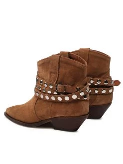 Εκπτωση ⌛ Carinii Γυναίκες Biker Μποτάκια Μποτάκια B7466 Καφέ ✨ -Carinii Εκπτώσεις unnamed file 3611