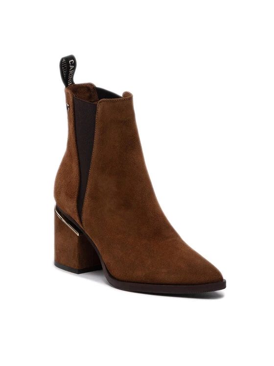 Νέος ✔️ Carinii Γυναίκες Biker Μποτάκια Μποτάκια B5721 Καφέ ???? 3 Νέος ✔️ Carinii Γυναίκες Biker Μποτάκια Μποτάκια B5721 Καφέ ????