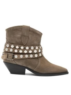 Κουπόνι ???? Carinii Γυναίκες Biker Μποτάκια Μποτάκια B7466 Πράσινο ???? -Carinii Εκπτώσεις unnamed file 3628