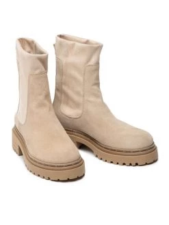 Flash Sale ❤️ Carinii Γυναίκες Biker Μποτάκια Μποτάκια B7945 Μπεζ ✔️ -Carinii Εκπτώσεις unnamed file 3678