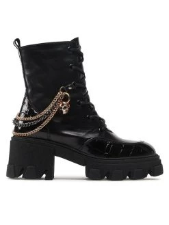 Ολοκαίνουργιο ???? Carinii Γυναίκες Biker Μποτάκια Μποτάκια B8494 Μαύρο ⭐ -Carinii Εκπτώσεις unnamed file 3711