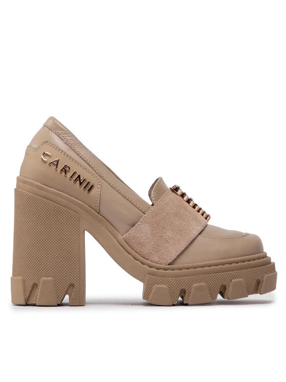 Προώθηση ???? Carinii Γυναίκες Γοβάκια Κλειστά παπούτσια B8493 Μπεζ ???? 4 Προώθηση ???? Carinii Γυναίκες Γοβάκια Κλειστά παπούτσια B8493 Μπεζ ???? - Image 2