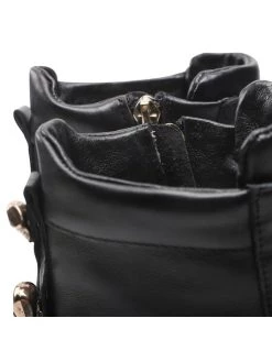 Καλύτερη πώληση ✨ Carinii Γυναίκες Biker Μποτάκια Μποτάκια B8491 Μαύρο ???? -Carinii Εκπτώσεις unnamed file 3743