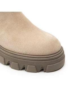 Νέος ???? Carinii Γυναίκες Biker Μποτάκια Μποτάκια B8483 Μπεζ ???? -Carinii Εκπτώσεις unnamed file 3773