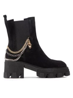 Ολοκαίνουργιο ???? Carinii Γυναίκες Biker Μποτάκια Μποτάκια B8483 Μαύρο ❤️ -Carinii Εκπτώσεις unnamed file 3775