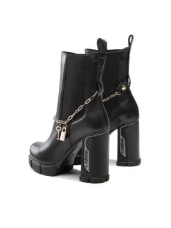 Προϋπολογισμός ???? Carinii Γυναίκες Biker Μποτάκια Μποτάκια B8481 Μαύρο ✔️ -Carinii Εκπτώσεις unnamed file 3799