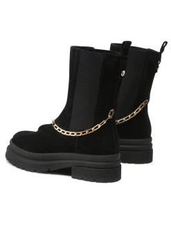 Προώθηση ???? Carinii Γυναίκες Biker Μποτάκια Μποτάκια με λάστιχο B8479 Μαύρο ???? -Carinii Εκπτώσεις unnamed file 3805