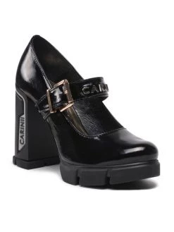 Η καλύτερη συμφωνία ???? Carinii Γυναίκες Γοβάκια Κλειστά παπούτσια B8473 Μαύρο ❤️