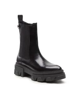 Φτηνός ???? Carinii Γυναίκες Biker Μποτάκια Μποτάκια B8465 Μαύρο ????