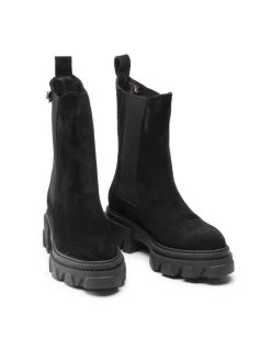 Προϋπολογισμός ???? Carinii Γυναίκες Biker Μποτάκια Μποτάκια με λάστιχο B8465 Μαύρο ???? -Carinii Εκπτώσεις unnamed file 3866