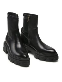 Τοπ 10 ???? Carinii Γυναίκες Biker Μποτάκια Μποτάκια B8090 Μαύρο ???? -Carinii Εκπτώσεις unnamed file 3943