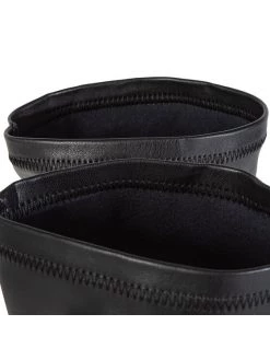 Ολοκαίνουργιο ???? Carinii Γυναίκες Μπότες πάνω από το γόνατο B7588/BO Μαύρο ???? -Carinii Εκπτώσεις unnamed file 3960