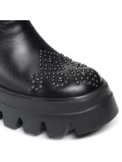 Κουπόνι ???? Carinii Γυναίκες Biker Μποτάκια Μποτάκια B8255 Μαύρο ???? -Carinii Εκπτώσεις unnamed file 3996