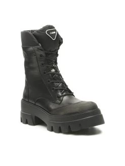 Αγορά ✨ Carinii Γυναίκες Biker Μποτάκια Μποτάκια B8236 Μαύρο ✨