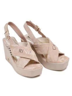 Flash Sale ???? Carinii Γυναίκες Σανδάλια B8115 Μπεζ ???? -Carinii Εκπτώσεις unnamed file 4024
