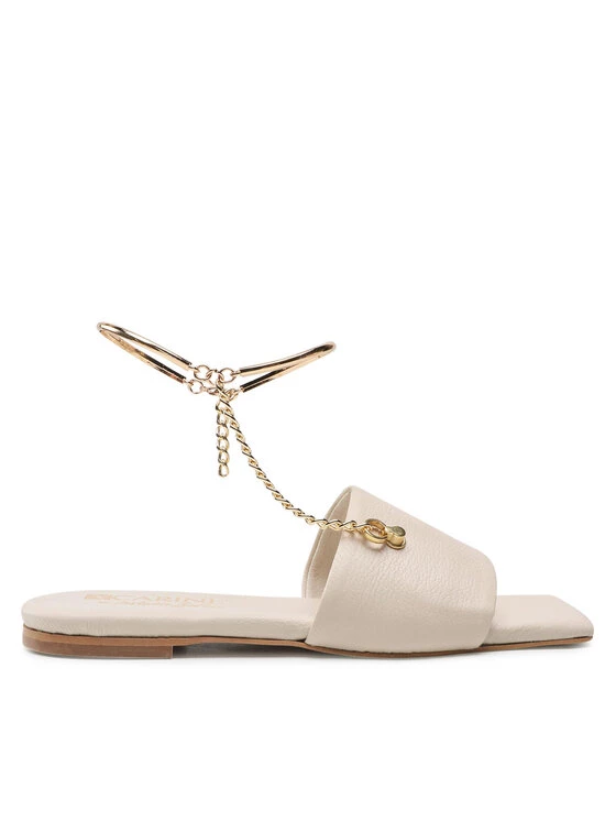 Η καλύτερη συμφωνία ???? Carinii Γυναίκες Παντόφλες Σανδάλια B8047 Μπεζ ???? 4 Η καλύτερη συμφωνία ???? Carinii Γυναίκες Παντόφλες Σανδάλια B8047 Μπεζ ???? - Image 2