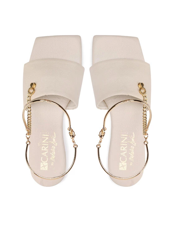 Η καλύτερη συμφωνία ???? Carinii Γυναίκες Παντόφλες Σανδάλια B8047 Μπεζ ???? 8 Η καλύτερη συμφωνία ???? Carinii Γυναίκες Παντόφλες Σανδάλια B8047 Μπεζ ???? - Image 6