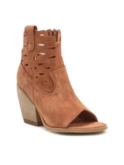 ΧΟΝΔΡΙΚΟ ΕΜΠΟΡΙΟ ???? Carinii Γυναίκες Biker Μποτάκια Μποτάκια B8045 Καφέ ✔️