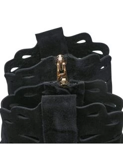 Νέος ???? Carinii Γυναίκες Biker Μποτάκια Μποτάκια B8045 Μαύρο ???? -Carinii Εκπτώσεις unnamed file 4067