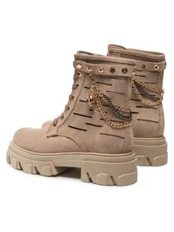 Η καλύτερη συμφωνία ❤️ Carinii Γυναίκες Biker Μποτάκια Μποτάκια B7887 Μπεζ ???? -Carinii Εκπτώσεις unnamed file 4070