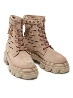 Η καλύτερη συμφωνία ❤️ Carinii Γυναίκες Biker Μποτάκια Μποτάκια B7887 Μπεζ ???? -Carinii Εκπτώσεις unnamed file 4072